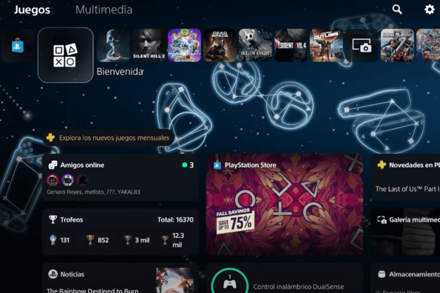 PS5 añade una función muy solicitada con su última actualización, pero los jugadores aún esperan más