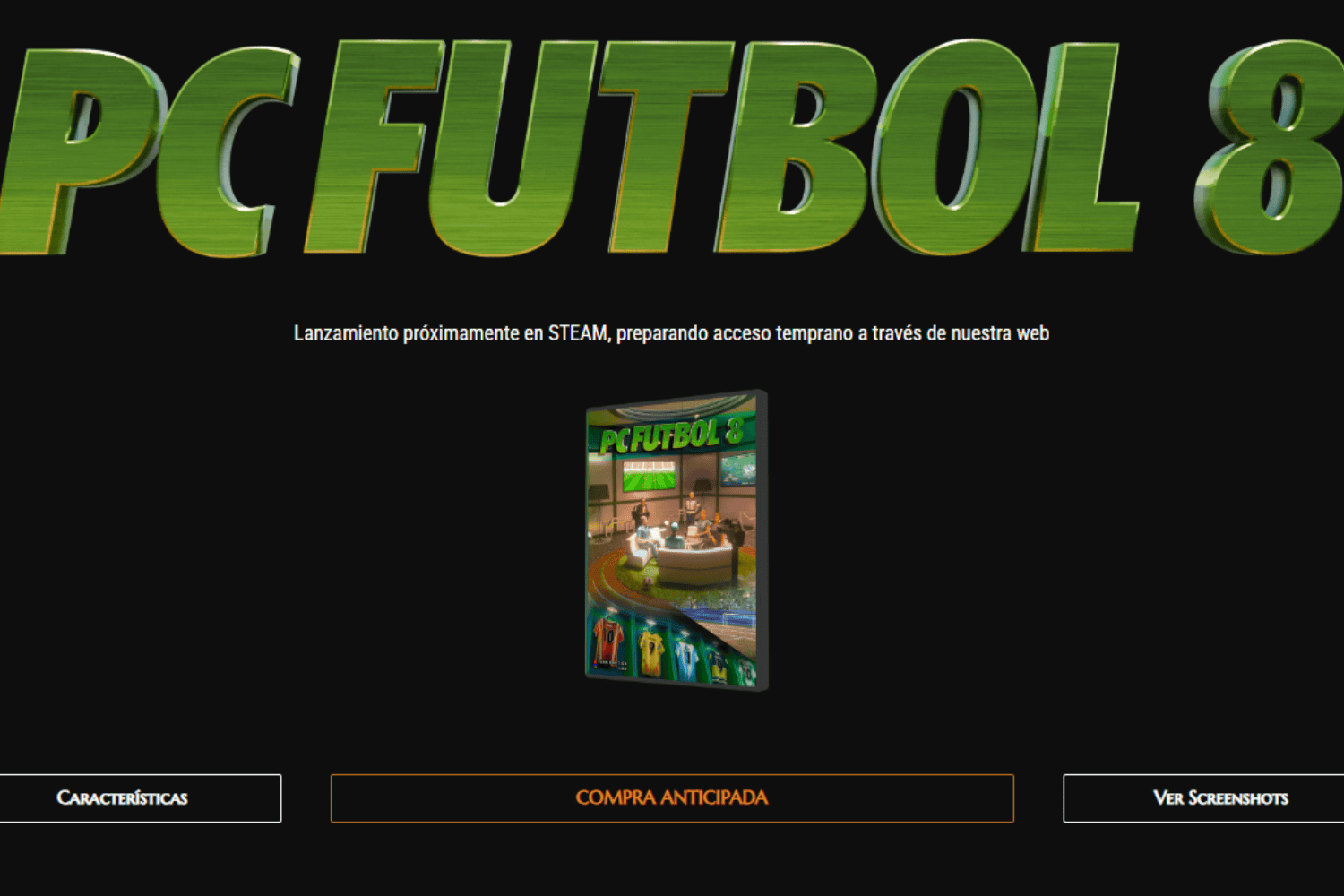 Pc Futbol 8 anticipo