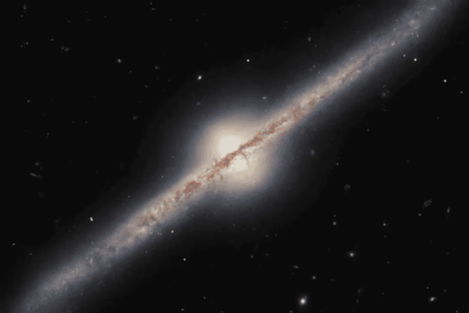 Sorpresa navideña: el Hubble captura una fascinante galaxia a 150 millones de años luz