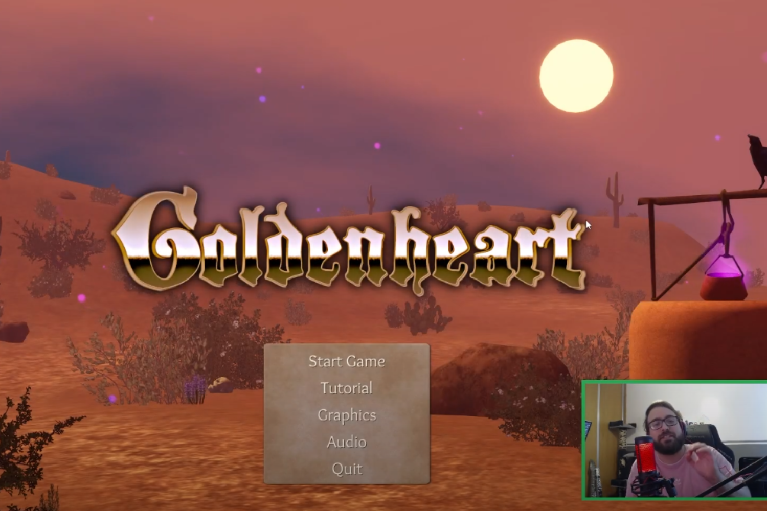 Goldenheart indie primera persona puzzle y exploracion