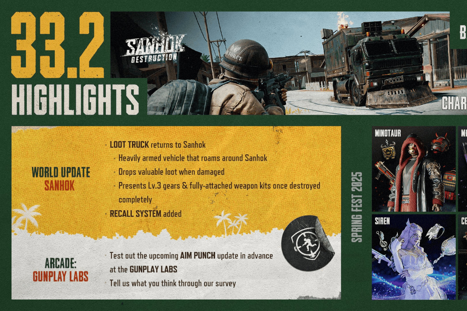 PUBG trae de vuelta dos características revolucionarias en su nueva actualización