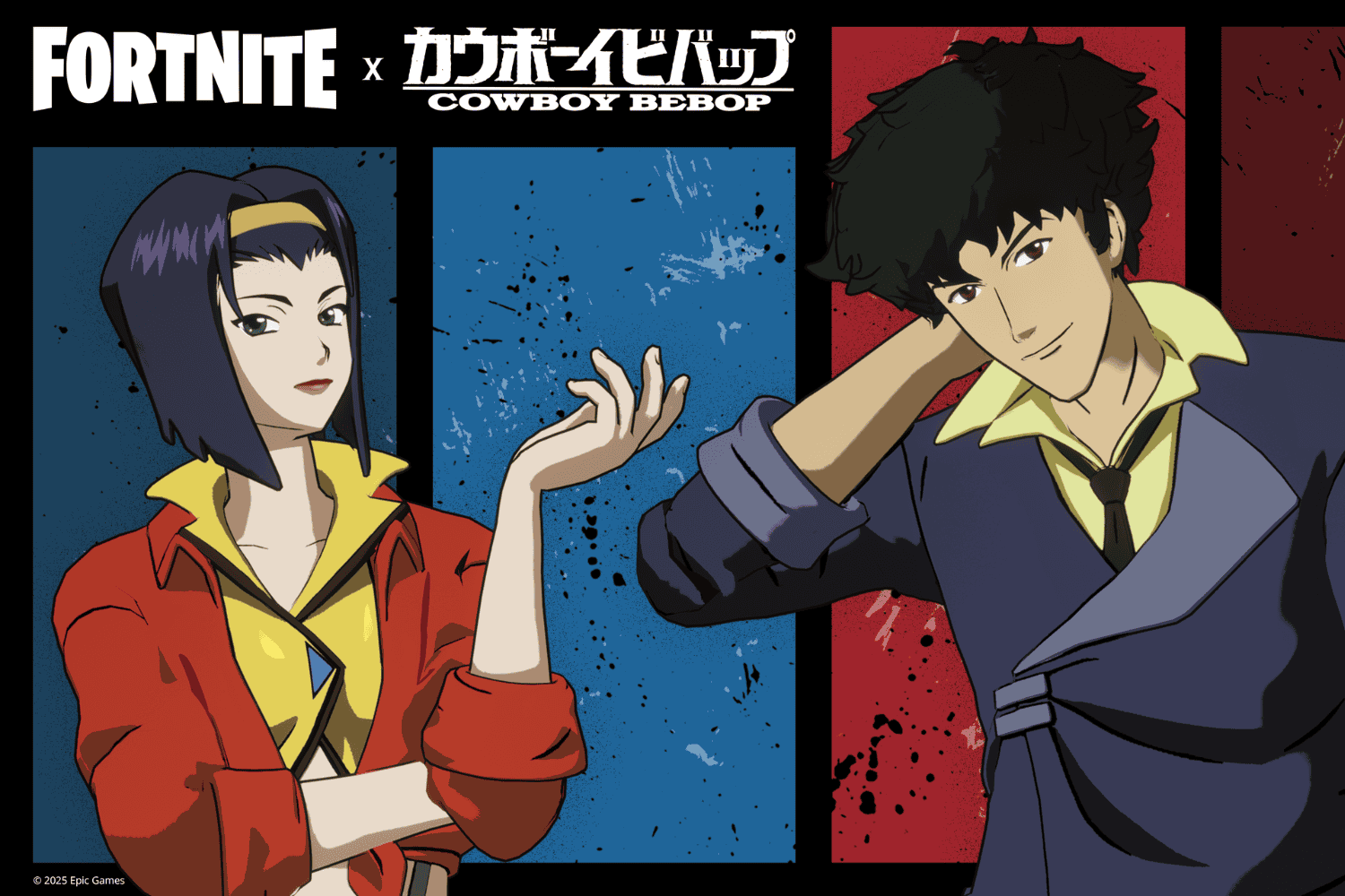 Fortnite x Cowboy Bebop: Spike Spiegel y Faye Valentine llegan con nuevas skins y misiones