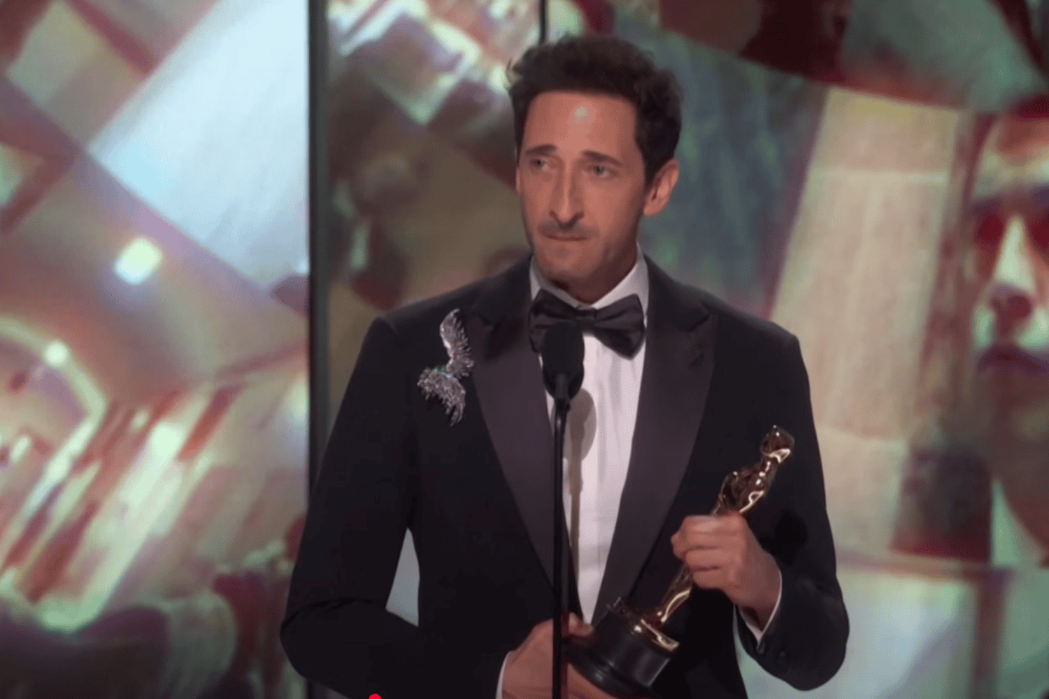 Adrien Brody genera polémica con su discurso en los Oscar: «Paren la música, por favor»