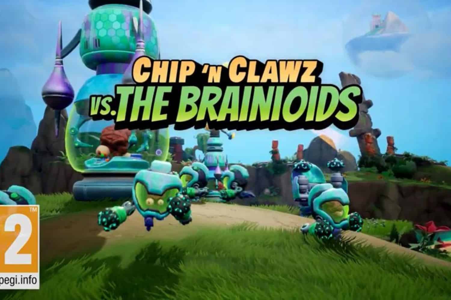 Chip ‘n Clawz vs. The Brainioids