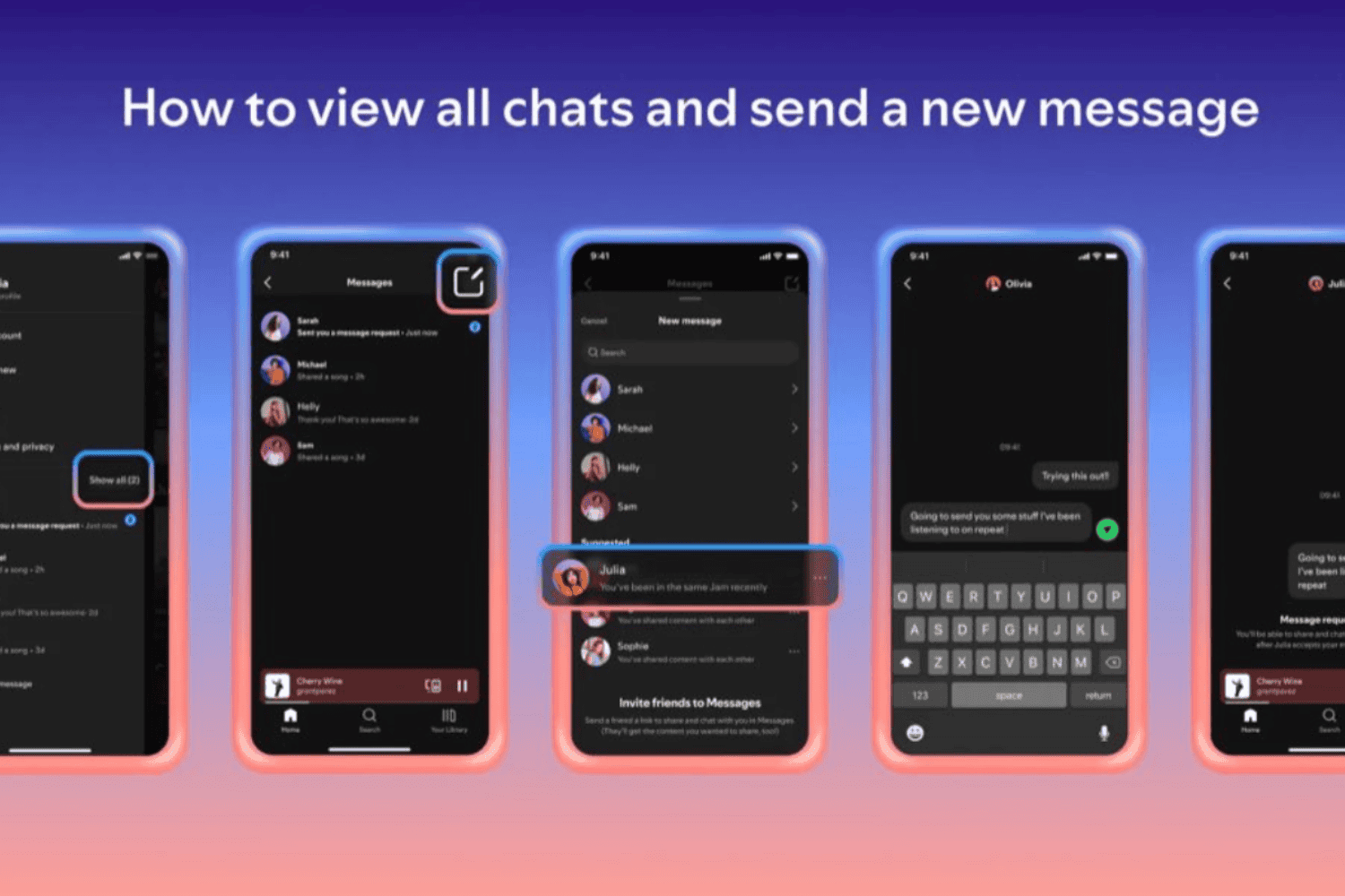 Spotify lanza Mensajes: la nueva forma de compartir música y charlar sin salir de la app