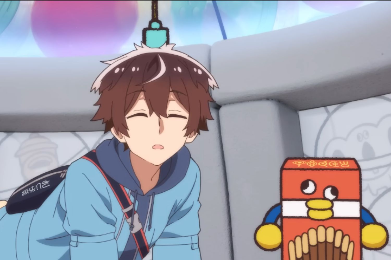 El anime Megami «Isekai Tensei Nani ni Naritai Desu ka» Ore «Yuusha no Rokkotsu de» apuesta por el humor absurdo