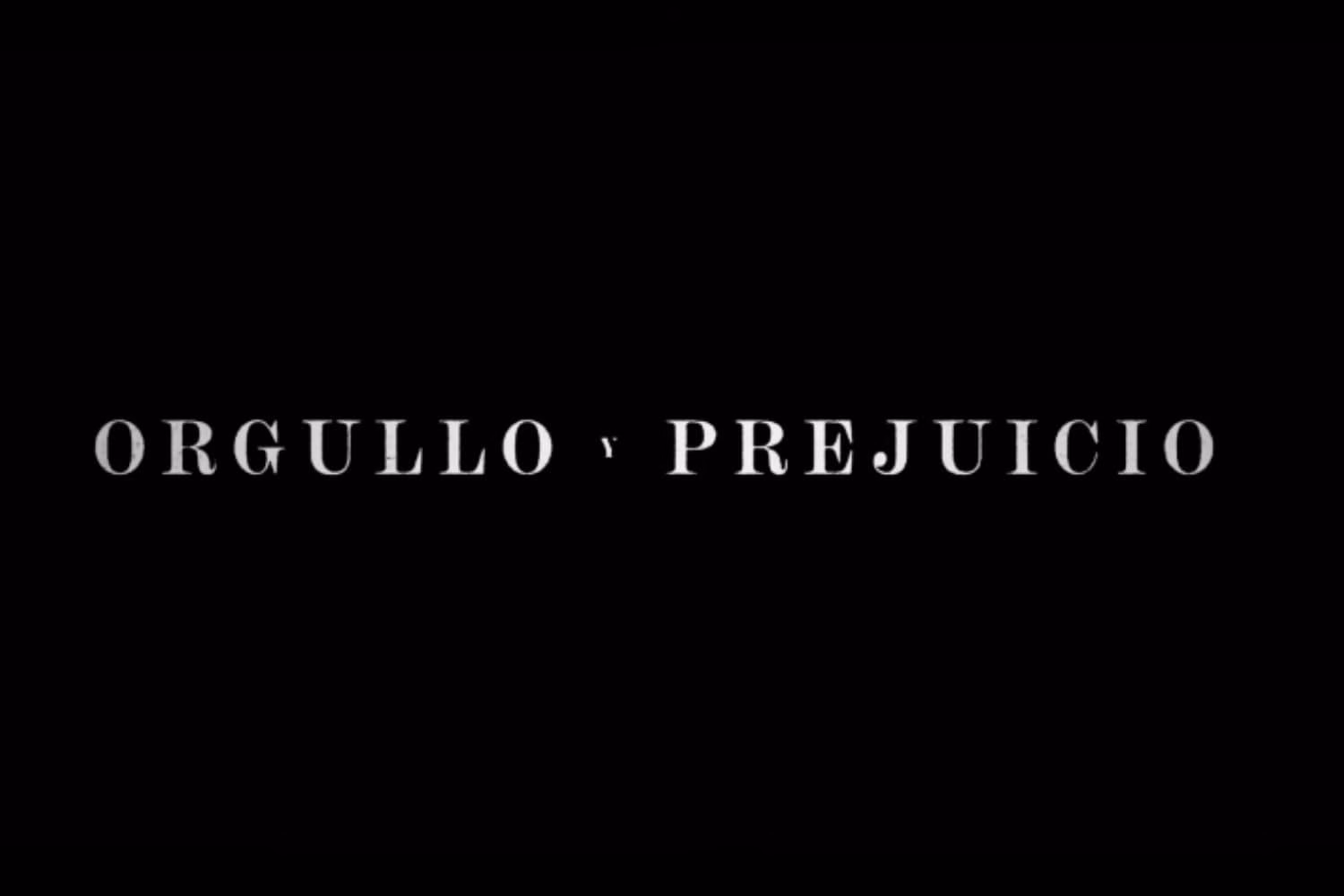 Orgullo y prejuicio