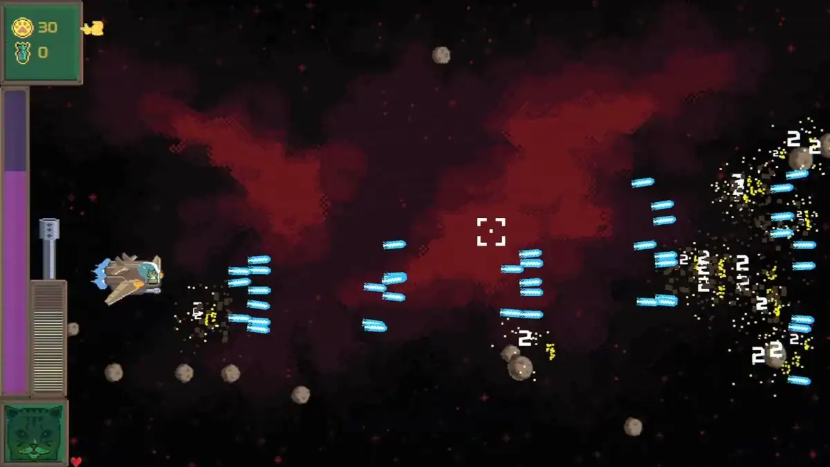 Catnip Cosmos convierte gatos espaciales y aspiradoras gigantes en el shooter más extraño que acaba de aparecer en Steam