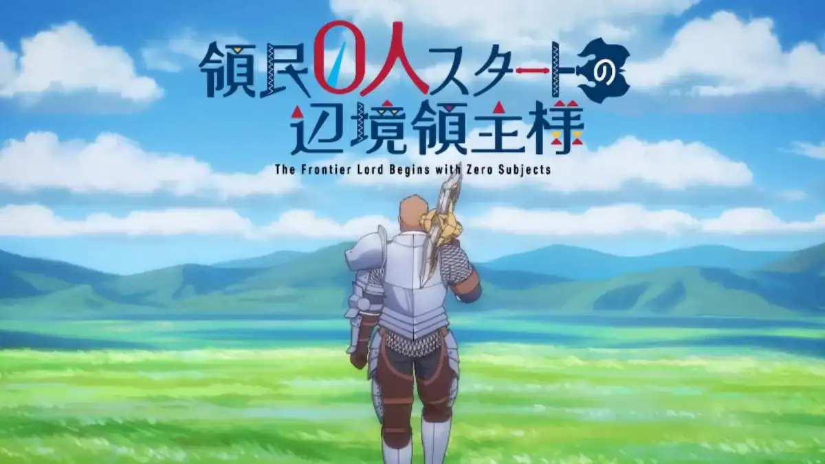 The Frontier Lord Begins with Zero Subjects revela su estreno y presenta un reino vacío que podría esconder mucho más de lo que parece