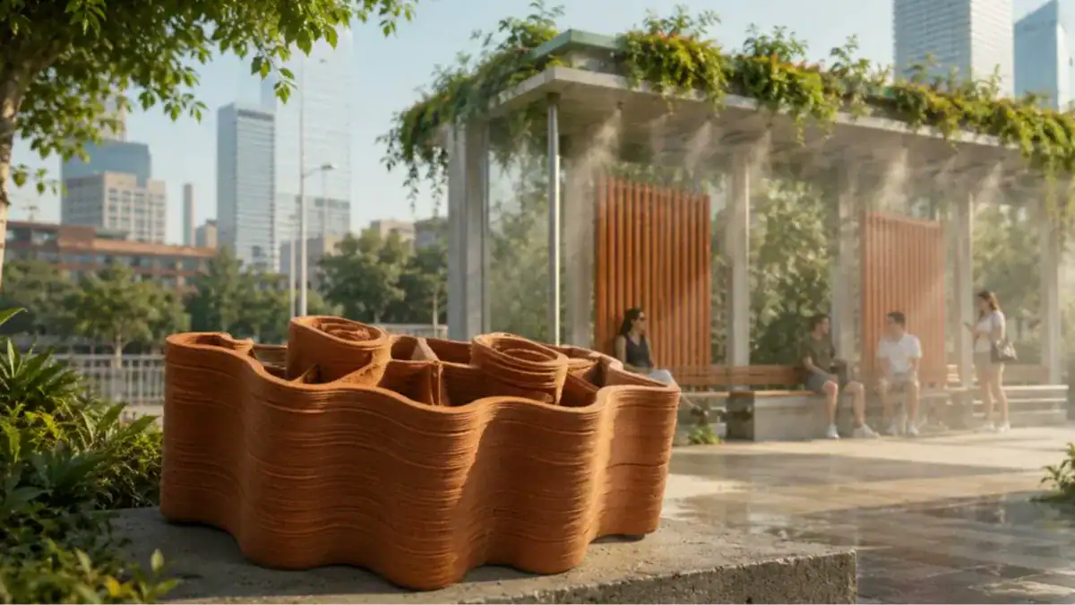 El ladrillo de terracota que podría enfriar las ciudades sin aire acondicionado