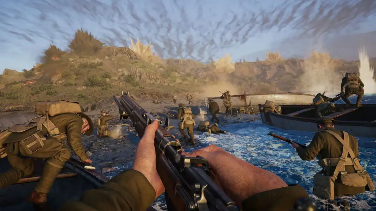 Blindados en marcha, vegetación densa y nuevo armamento: Gallipoli estrena su primera gran expansión gratuita en consolas y PC