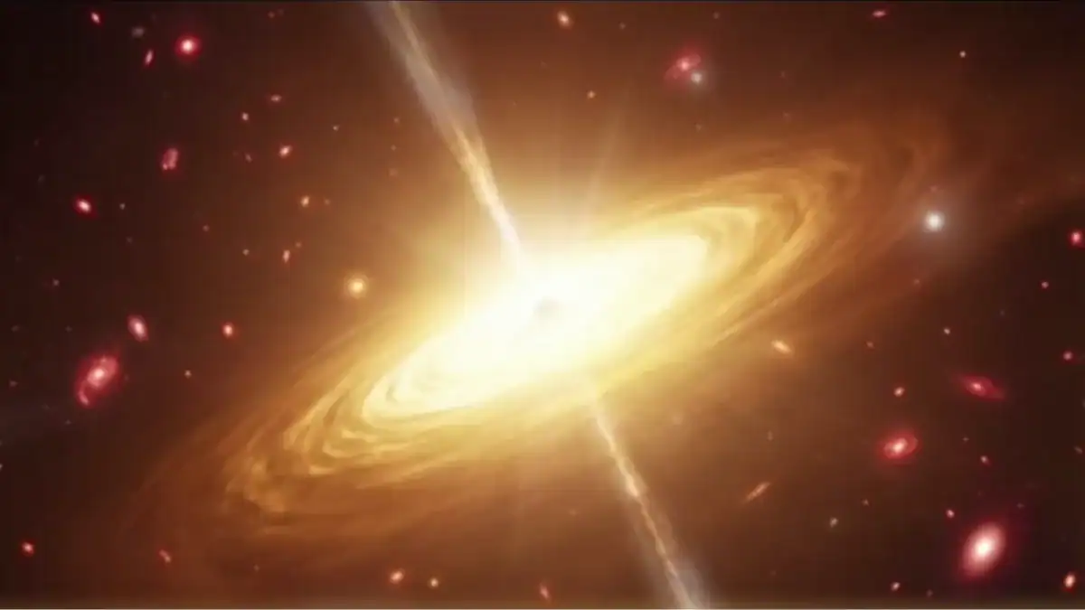 Descubren una pareja de quásares de los primeros tiempos del Universo