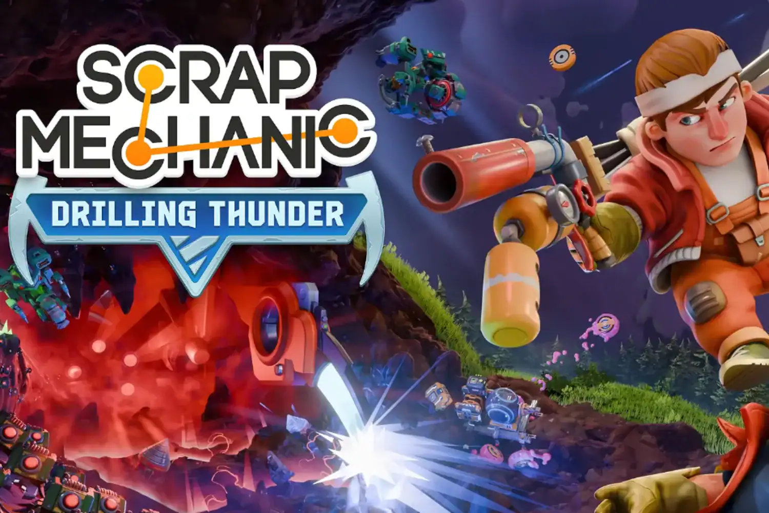 Scrap Mechanic dejó el Early Access después de 10 años: llegó la 1.0 y no vino sola, trajo minas, un jefe final y un arma que literalmente esculpe el terreno