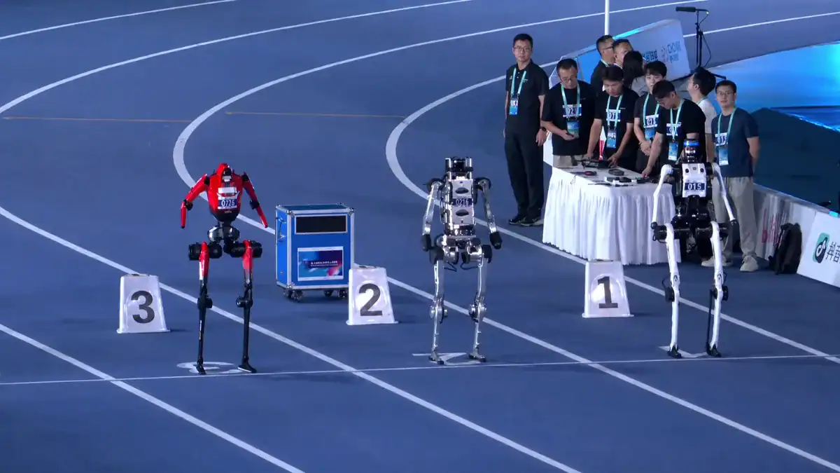 Un robot acaba de superar el récord mundial de Usain Bolt en los 100 metros