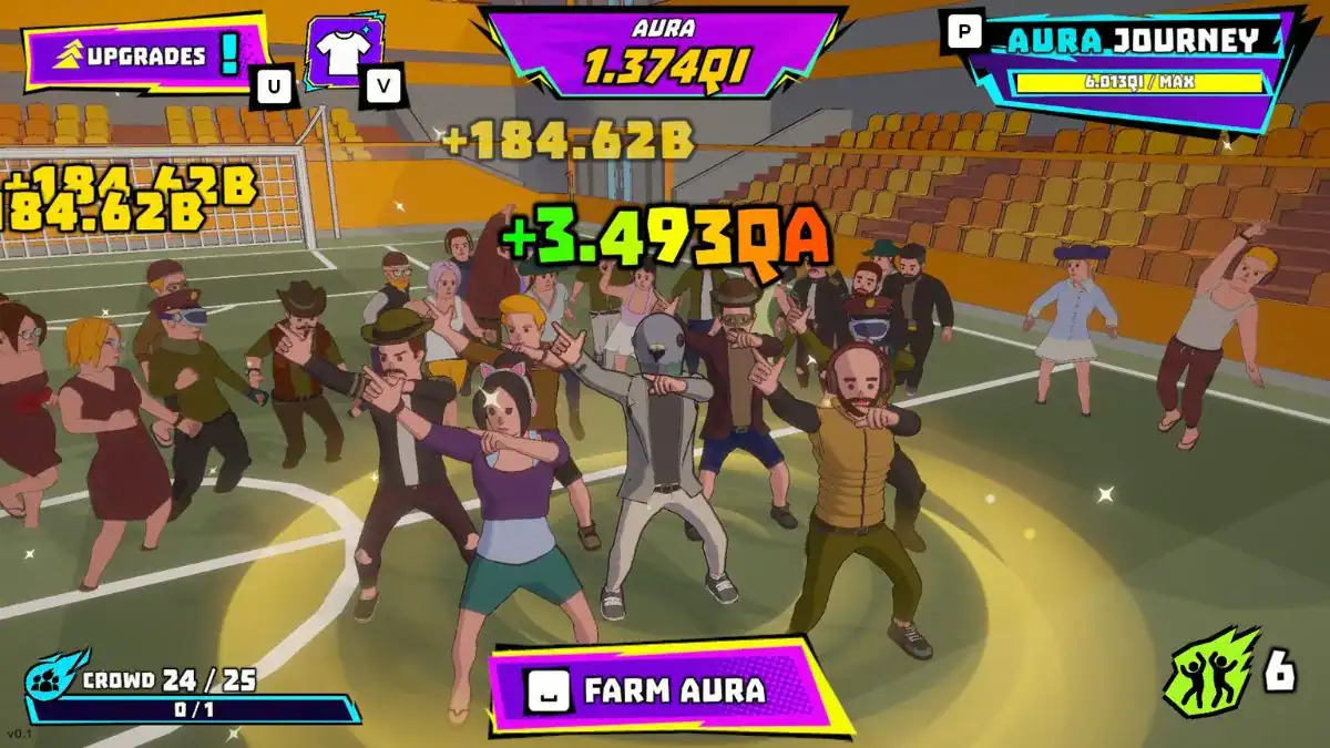 Cultivar presencia, desatar espectáculos y dominar las redes: la disparatada propuesta de Keep Farming Aura