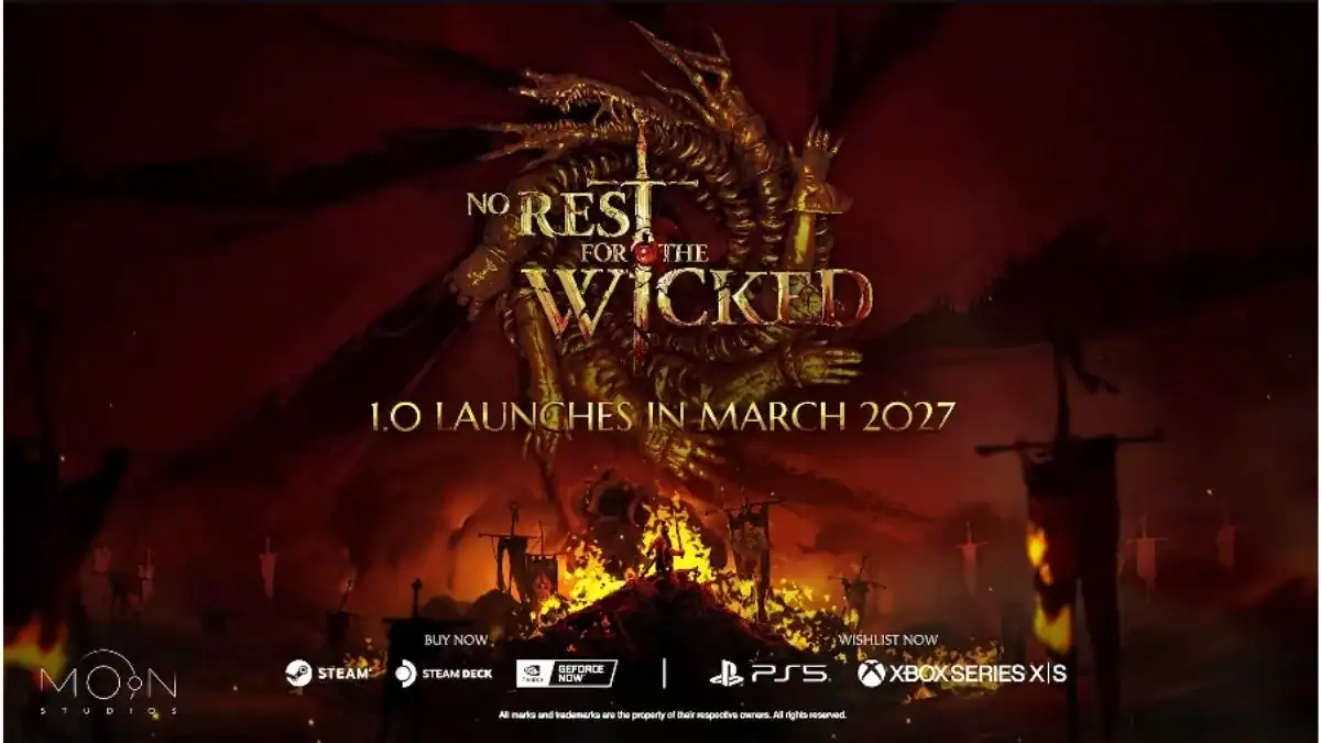 No Rest for the Wicked retrasa su lanzamiento definitivo hasta marzo de 2027