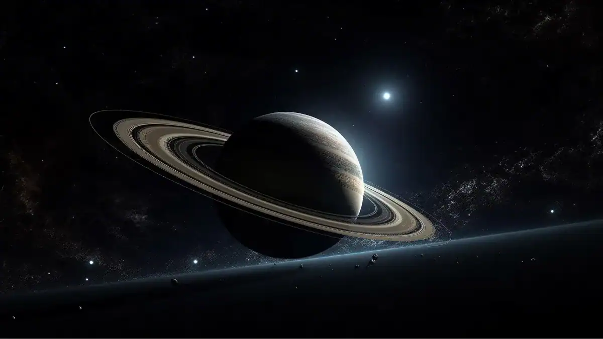 Saturno acaba de revelar una gigantesca estructura de diez lados en su atmósfera y los científicos no saben cuánto durará