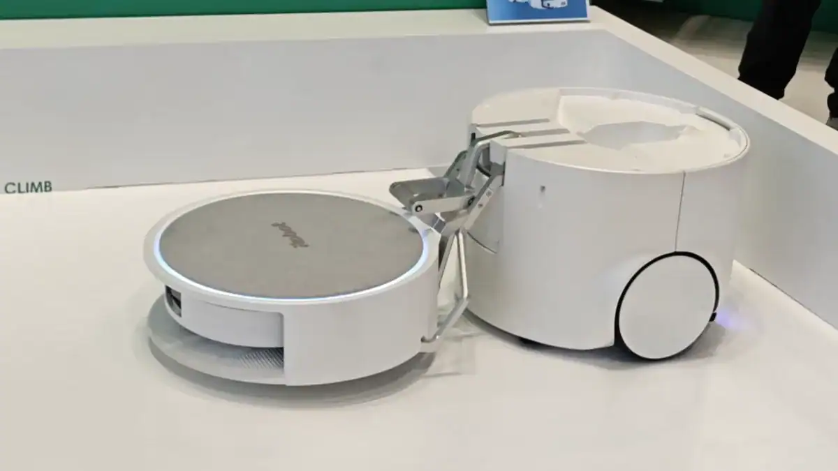 El Roomba del futuro lleva otro robot encima y lo suelta cuando encuentra un rincón difícil